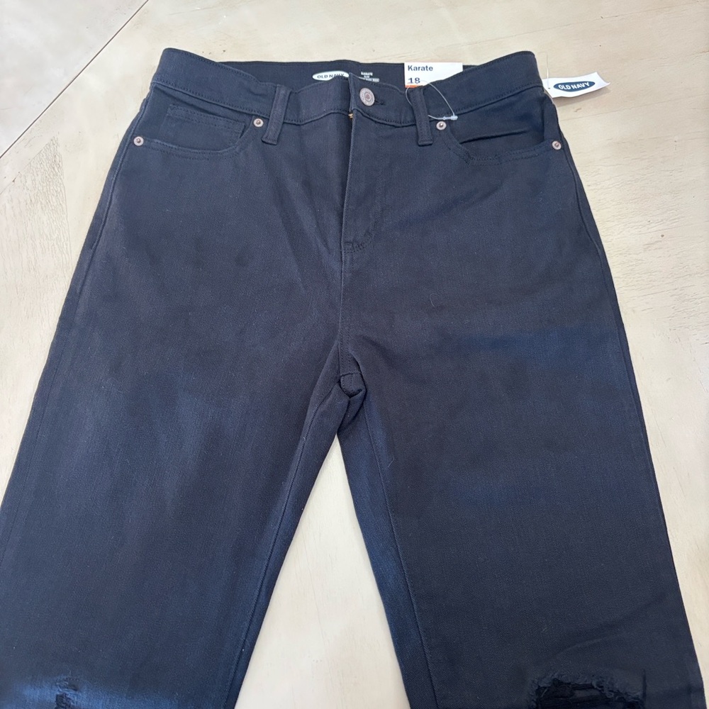 Old Navy Kids Black Jeans - Picture 5 of 7
